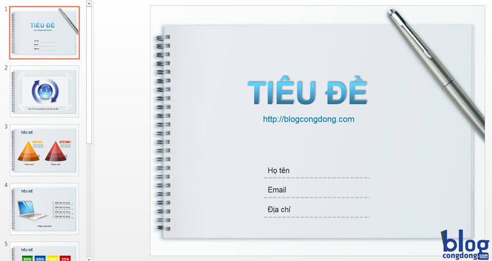 Tổng Hợp 50 Mẫu Slide PowerPoint Đẹp Và Chuyên Nghiệp Cho Thuyết Trình